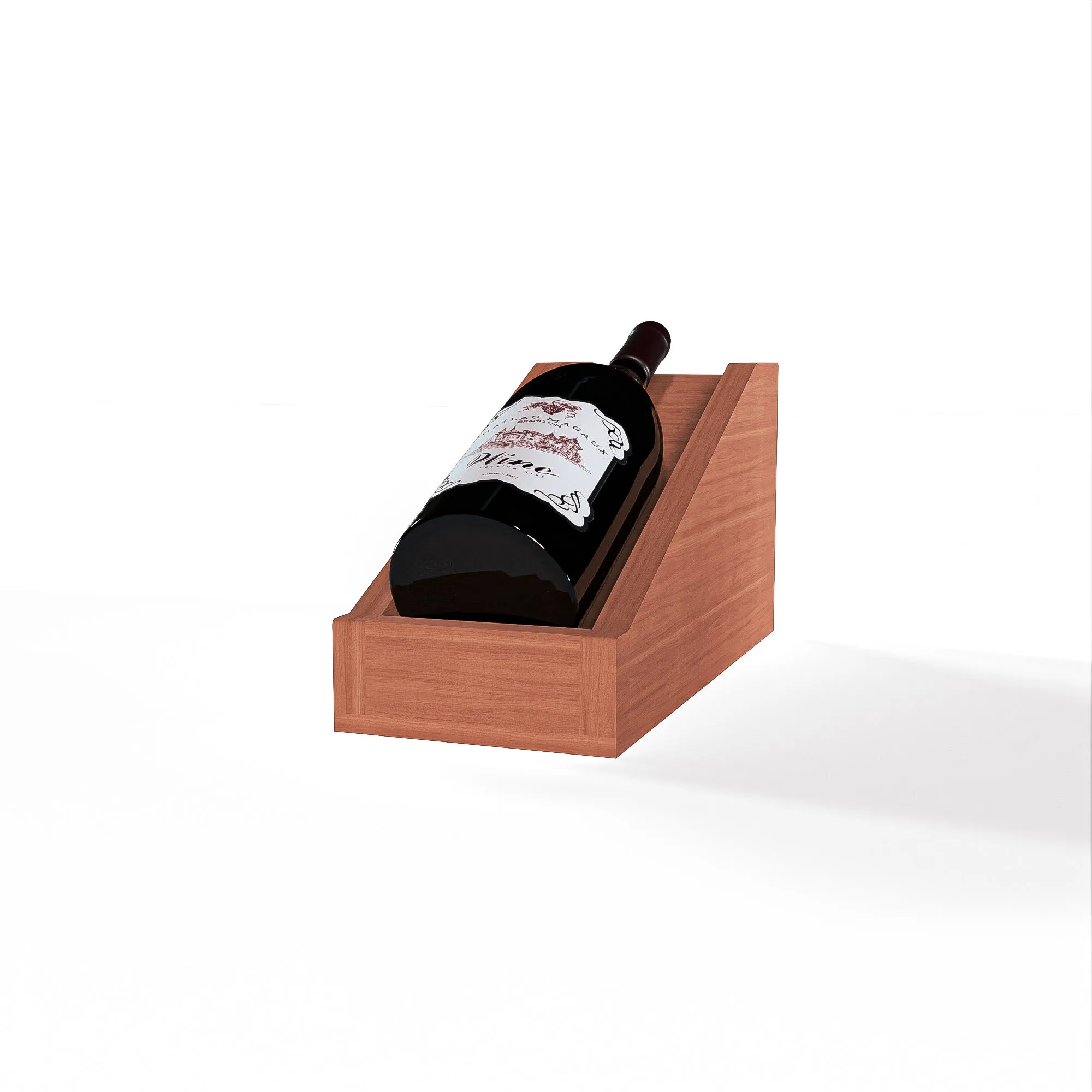 GrandCellar™ - 1 Column Full-Depth Magnum Display Top - 7"
