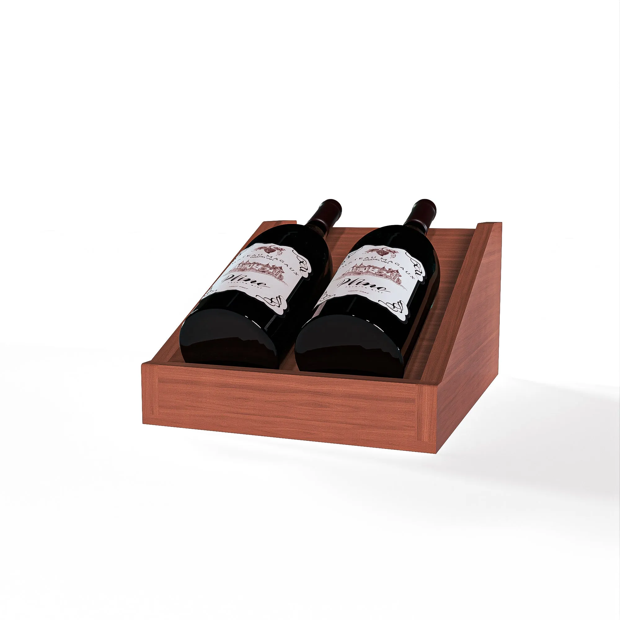 GrandCellar™ - 2 Column Full-Depth Magnum Display Top - 7"