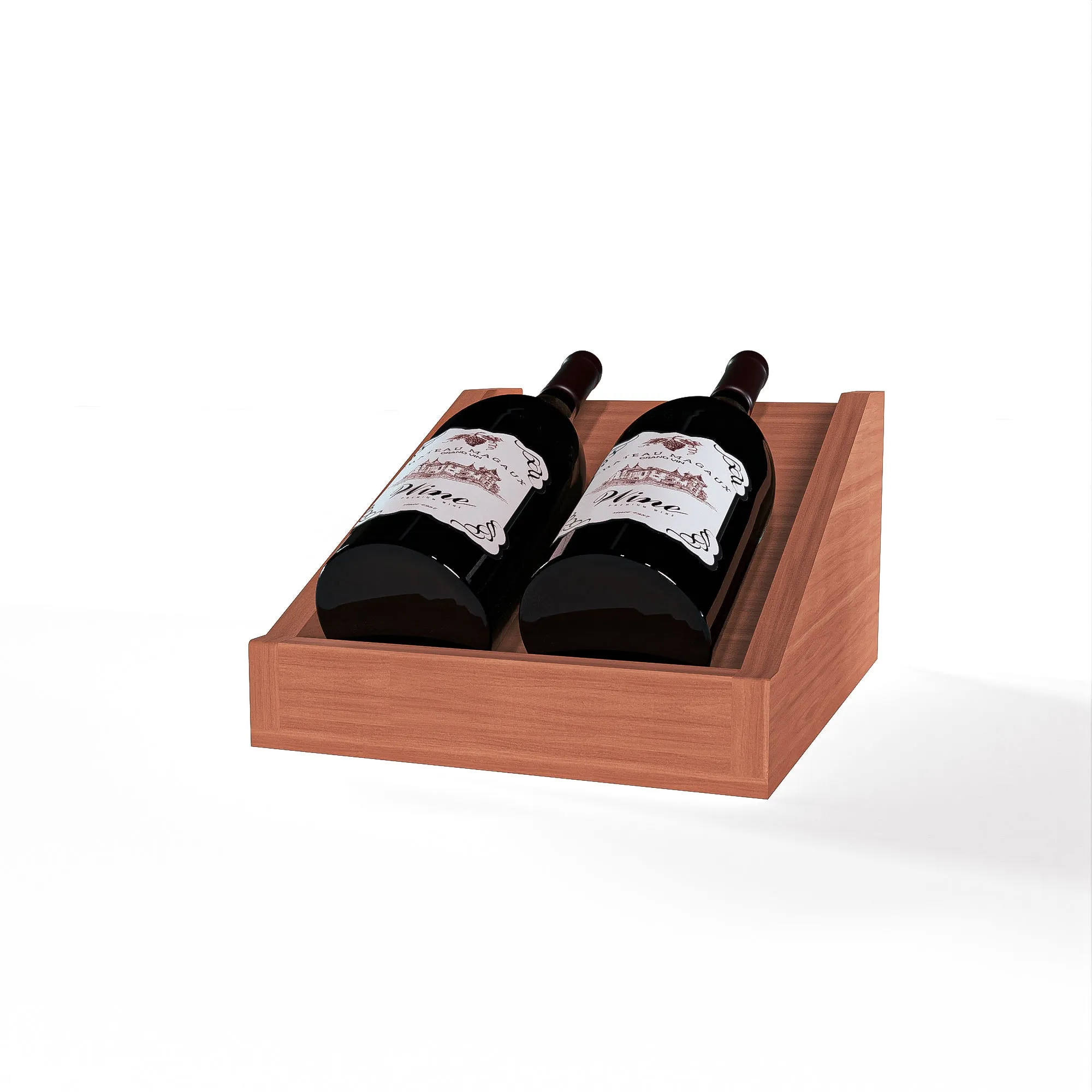 GrandCellar™ - 2 Column Full-Depth Magnum Display Top - 7"
