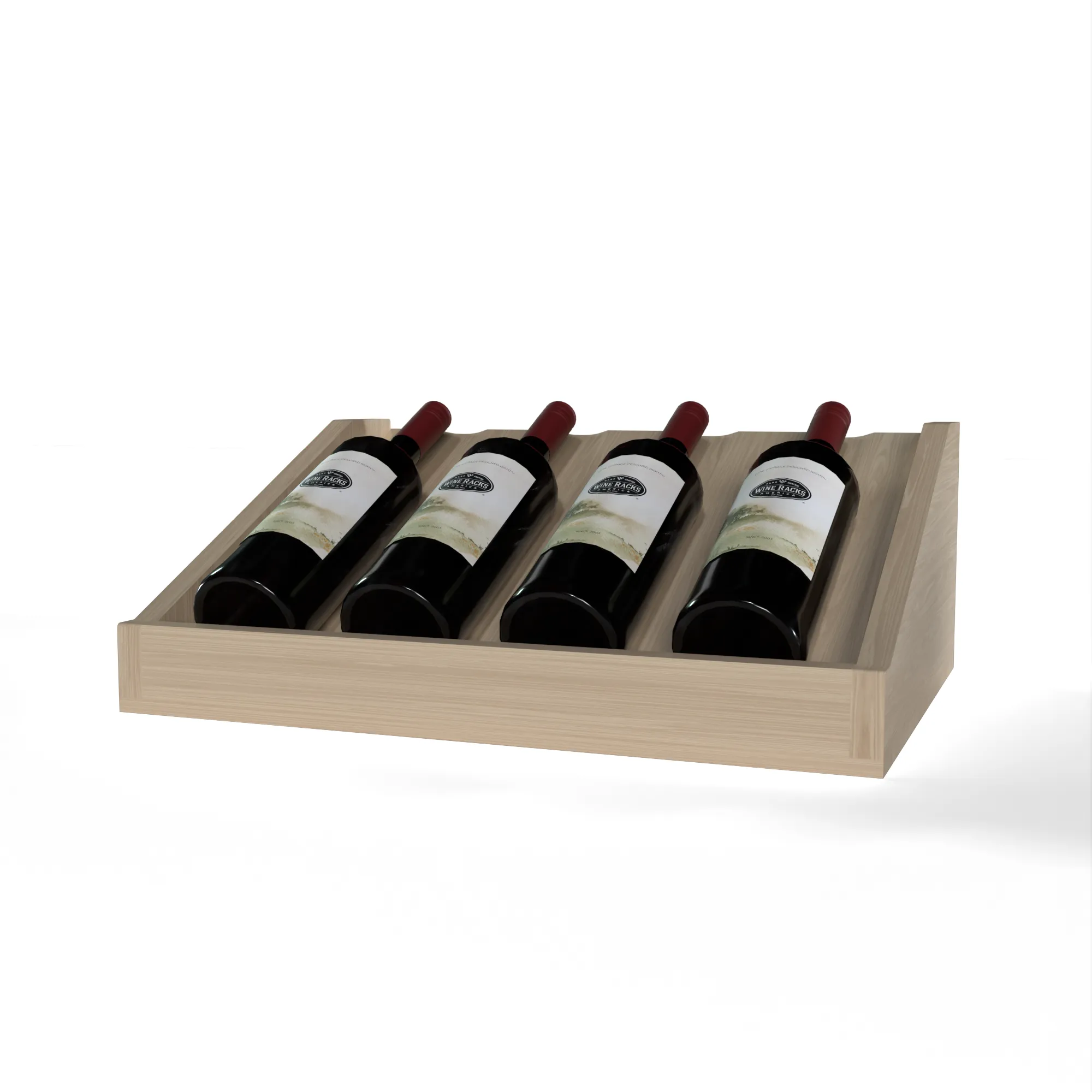 GrandCellar™ - 4 Column Full-Depth Cradle Display Top - 7"