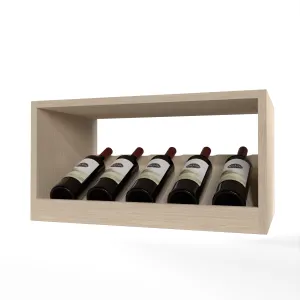 GrandCellar™ - 5 Column Full-Depth Elevated Cradle Display Row - 12"