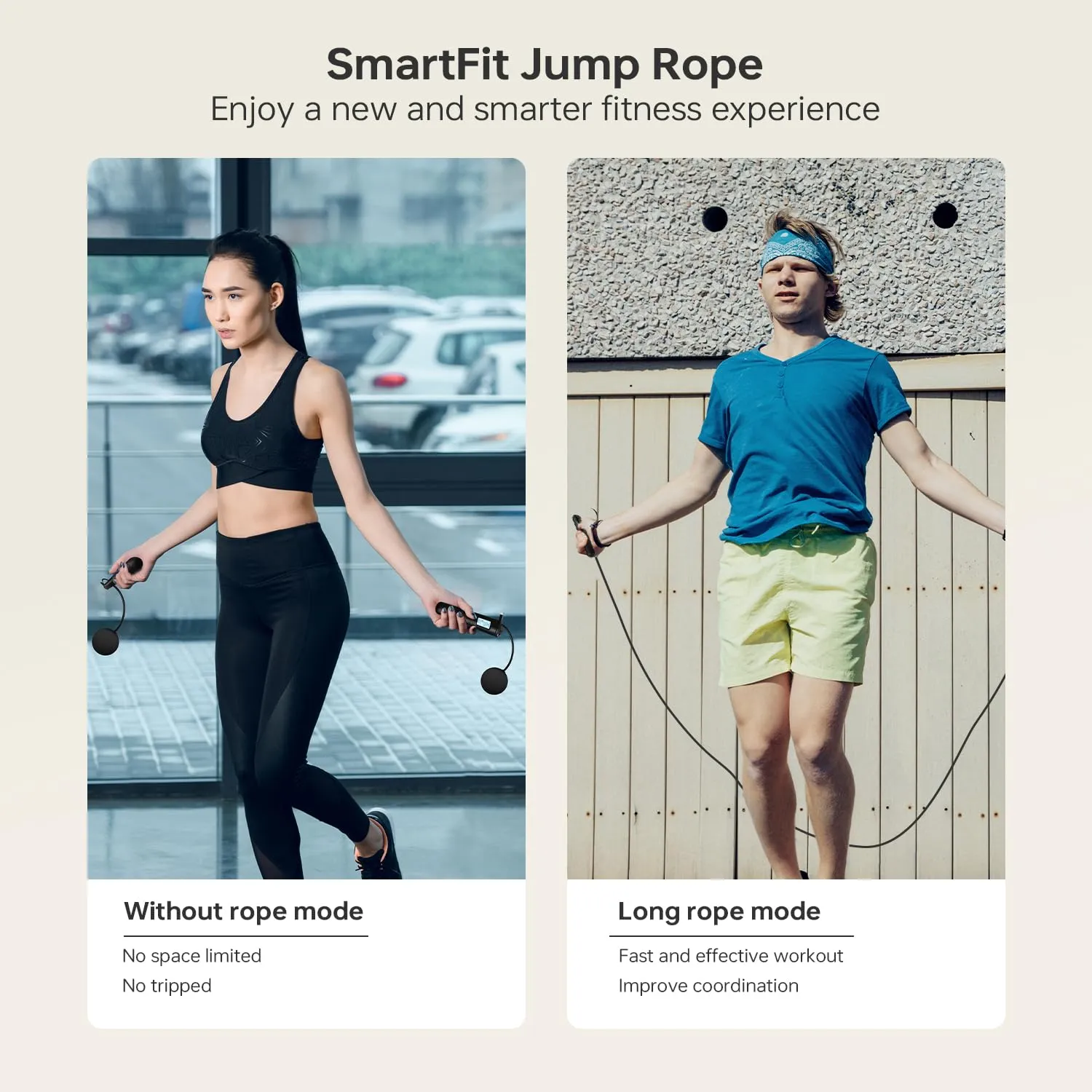 Halohop Skipping Rope With Calorie Counter, Cordless Weighted Skipping Jump Rope With Counter For Exercise & Fitness, Rapid Speed Ropeless Jump Rope With Large 7Cm Cordless Ball (Black) - Pvc