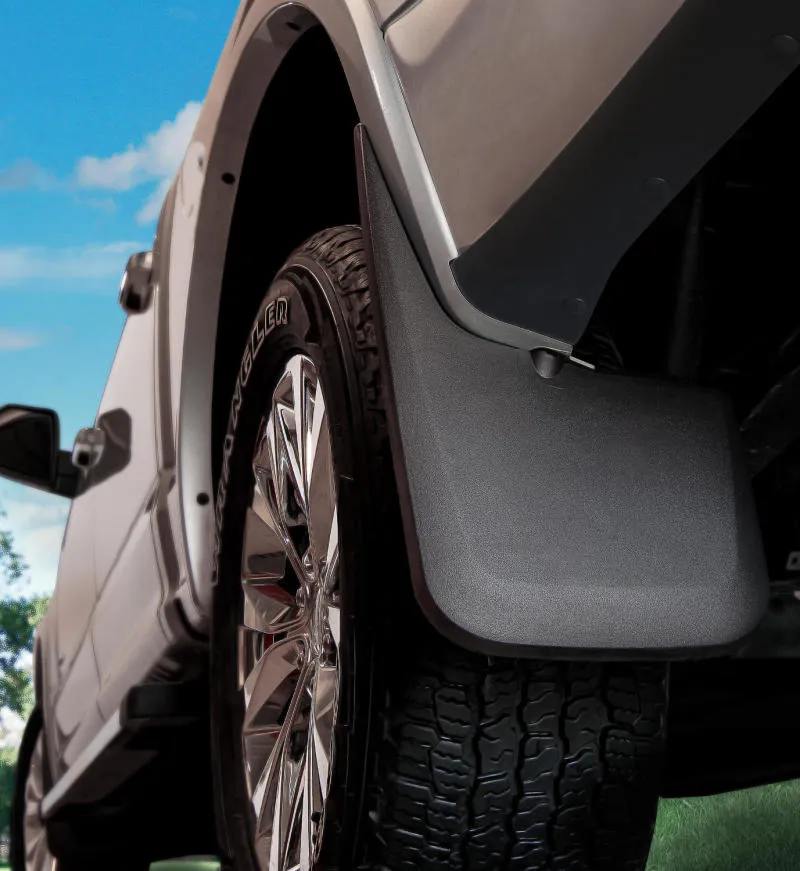 Husky Liners Rear Mud Guards - Black / Textured - Ford Fullsize Truck 2004-13 57591 - Pair