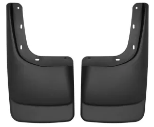 Husky Liners Rear Mud Guards - Black / Textured - Ford Fullsize Truck 2004-13 57591 - Pair