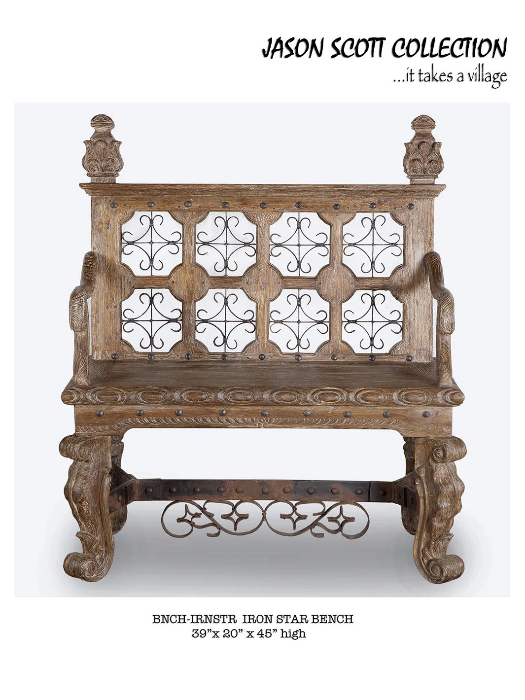 Jason Scott Iron Star Bench