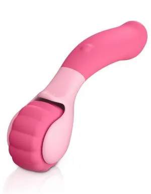 JimmyJane Evoke Sol-o Vibrating Massage Wheel - Pink