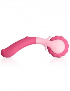 JimmyJane Evoke Sol-o Vibrating Massage Wheel - Pink