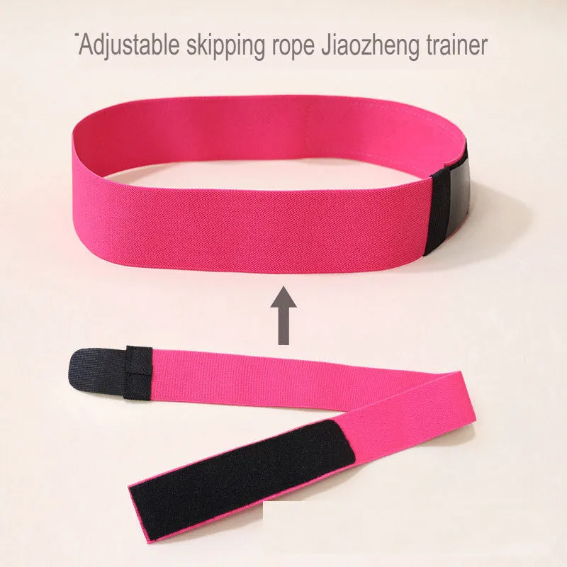 Jump rope tied with jump posture correction belt adjustable non-slip elementary school children's professional auxiliary training artifact correction shoulder strap