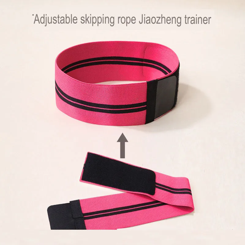 Jump rope tied with jump posture correction belt adjustable non-slip elementary school children's professional auxiliary training artifact correction shoulder strap