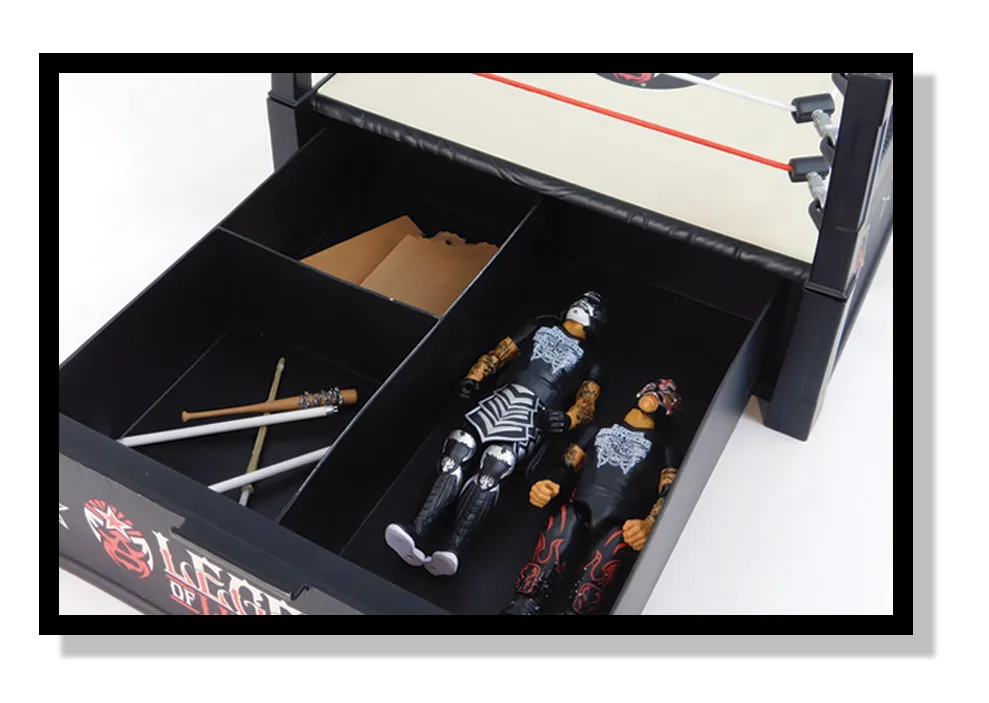 Legends of Lucha Libre Ring - Action Figure Playset - WHOLESALE