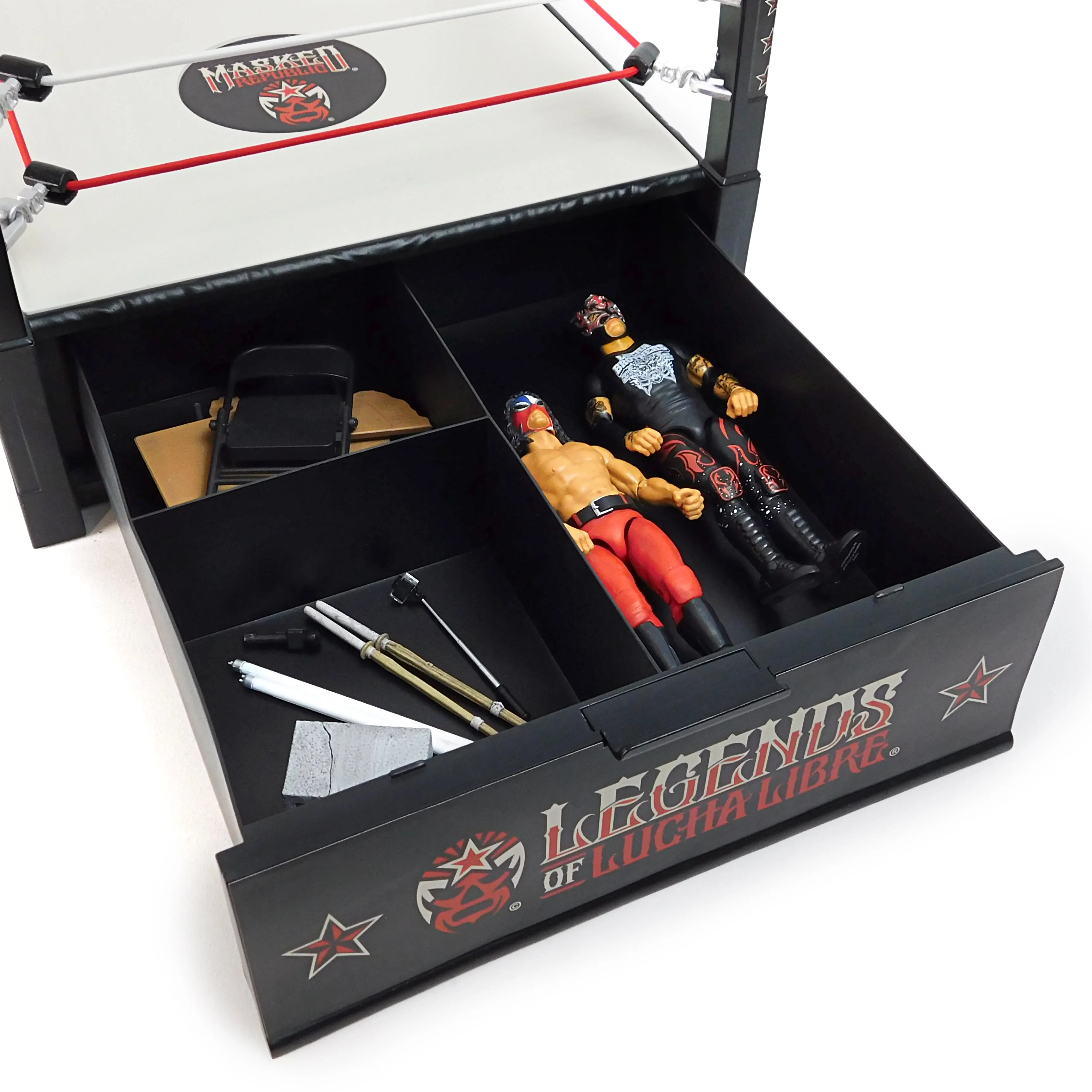 Legends of Lucha Libre Ring - Action Figure Playset - WHOLESALE