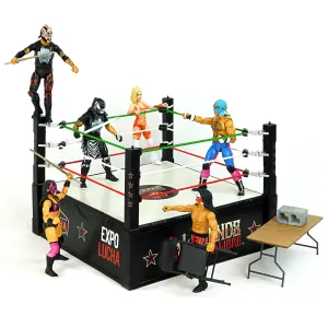 Legends of Lucha Libre Ring - Action Figure Playset - WHOLESALE
