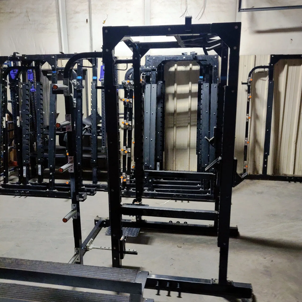 LIQUIDATION 6 Hammer Strength Squat Rack Power Racks with Weight Storage