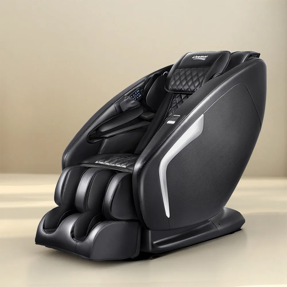 Livemor 3D Electric Massage Chair Shiatsu Kneading Massager Zero Gravity Large Black