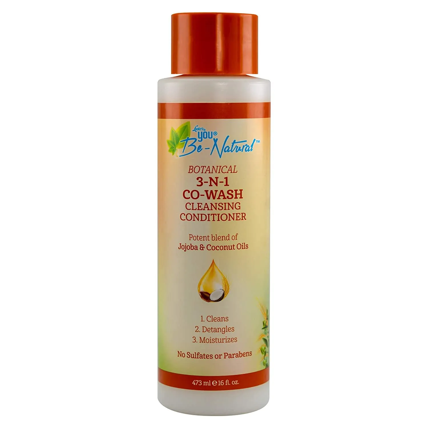 Luster's you Be-Natural Botanical 3 in 1 co wash cleansing conditioner 473 ml