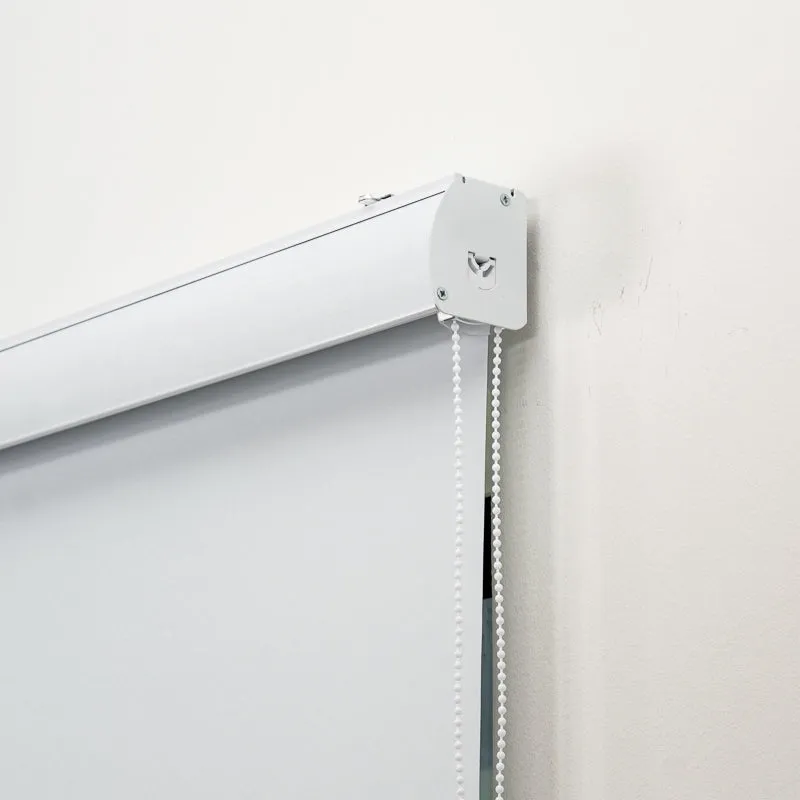 Moretti Blockout Roller Blind - White