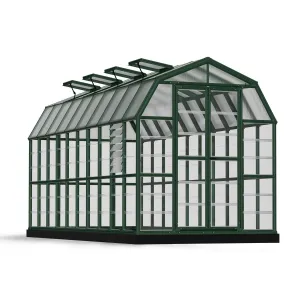 Palram - Canopia | Prestige 8x20 ft Clear Greenhouse Kit Package With 0.8mm Polycarbonate Glazing
