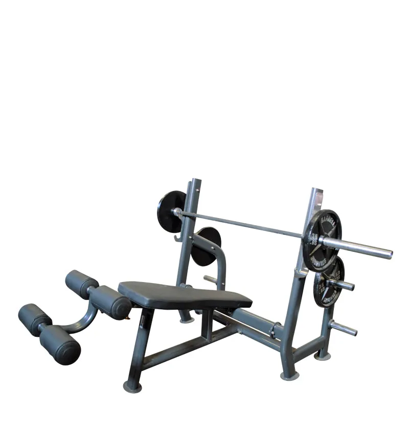 PL7326 Olympic Decline Bench Press w/Weight Holders