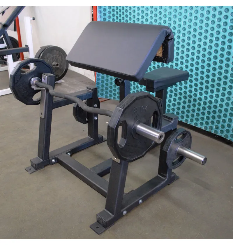 Preacher Curl Bench w/ 2 Weight Holders - IN STOCK