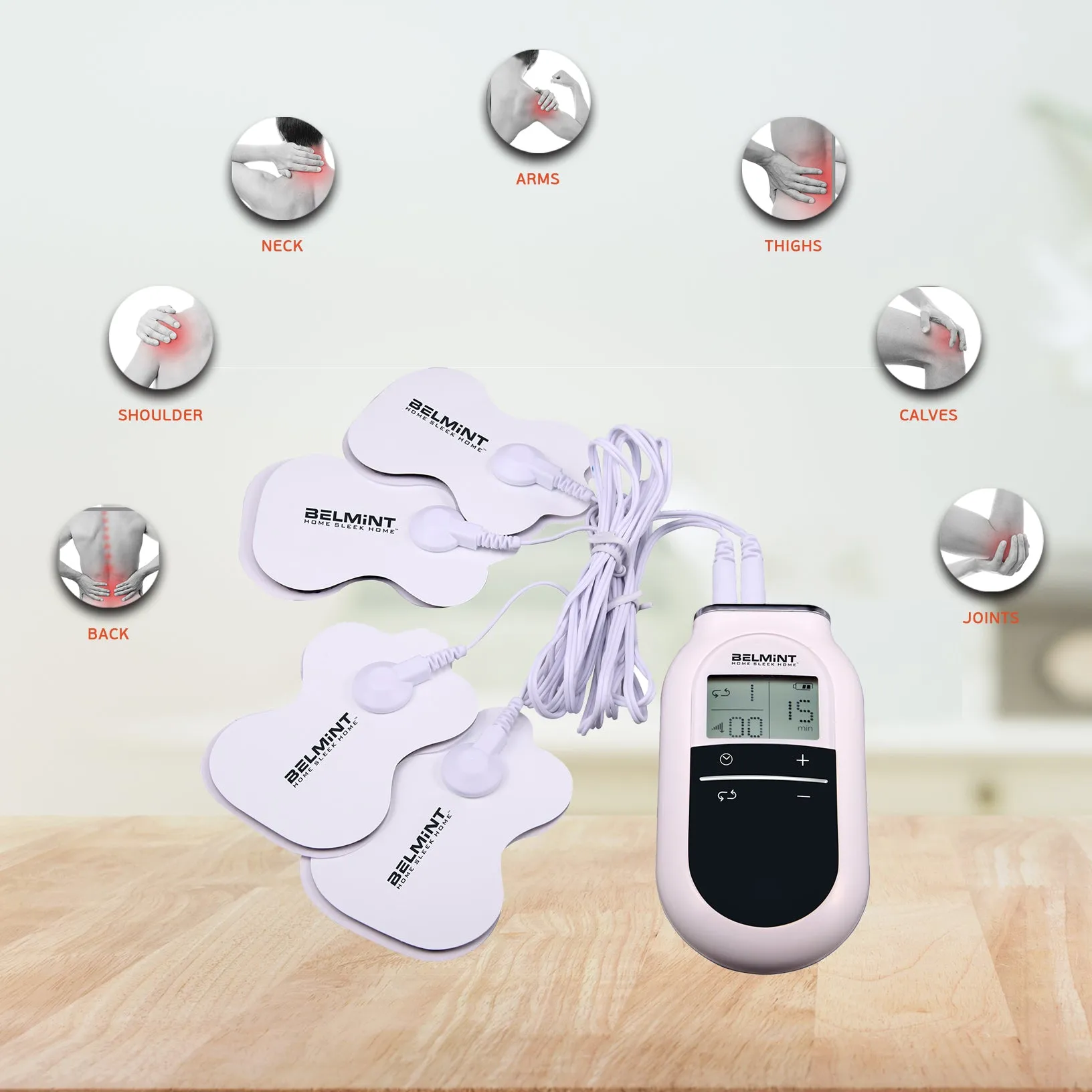 Premium TENS Unit Electronic Pulse Muscle Stimulator