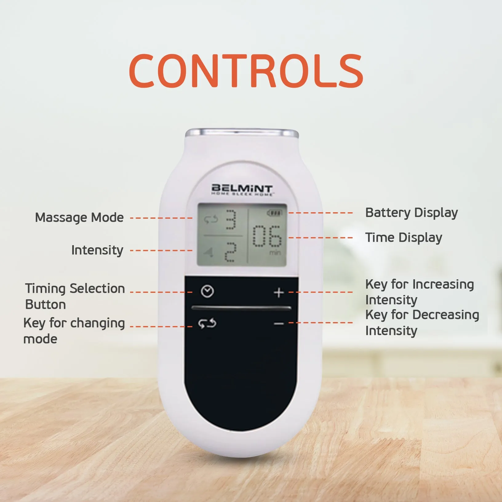 Premium TENS Unit Electronic Pulse Muscle Stimulator