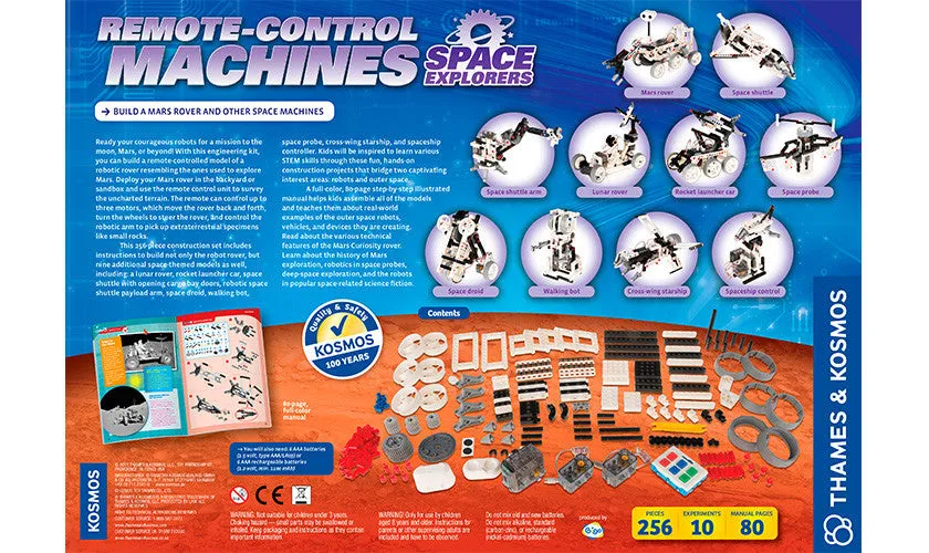 "Remote-Control Machines: Space Explorers" - Science Kit