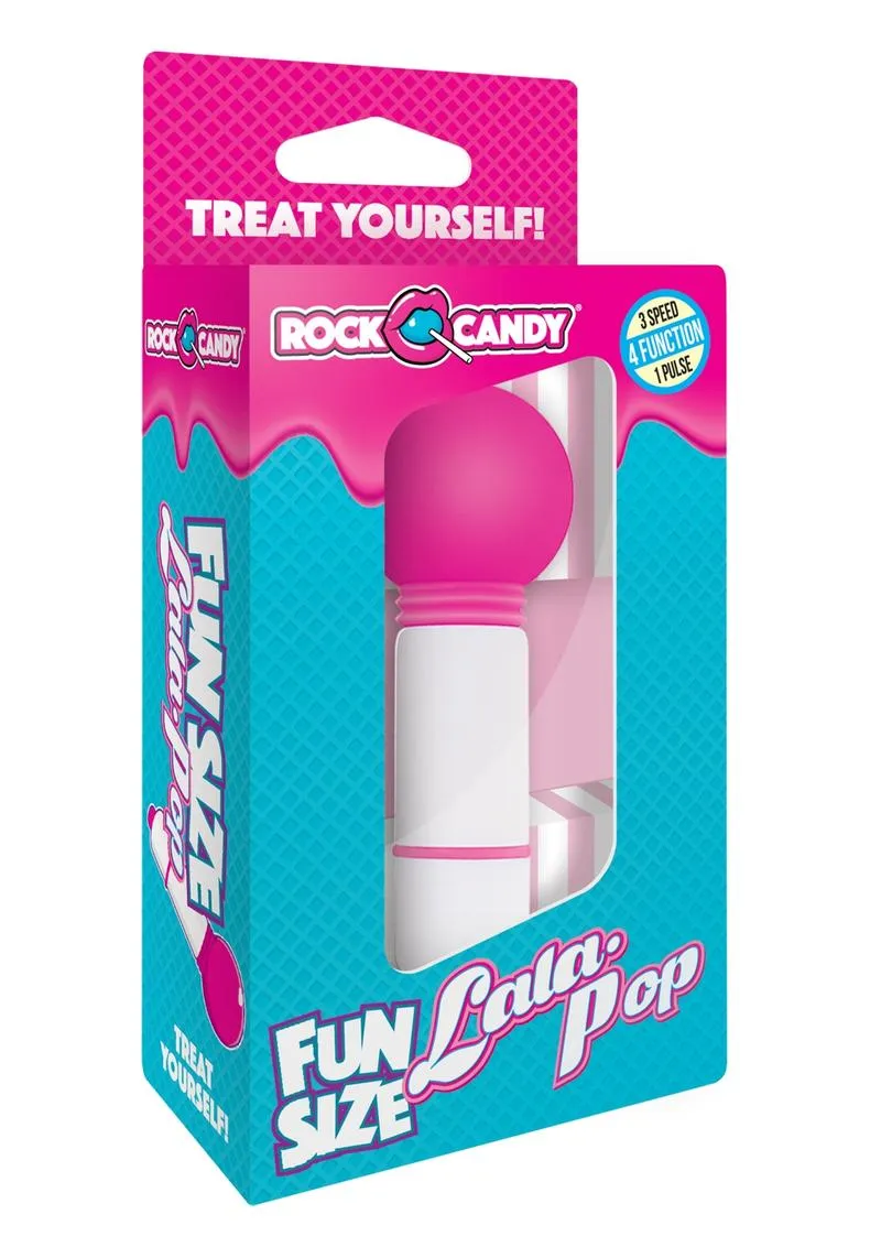 Rock Candy Fun Size Lala Pop Mini Massager