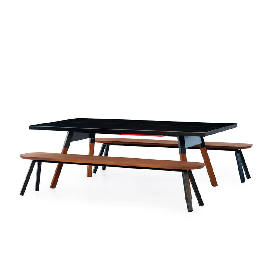 RS Barcelona You and Me Iroko Outdoor Benches