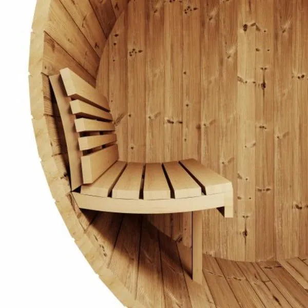 SaunaLife Model E6 3 Person Barrel Sauna
