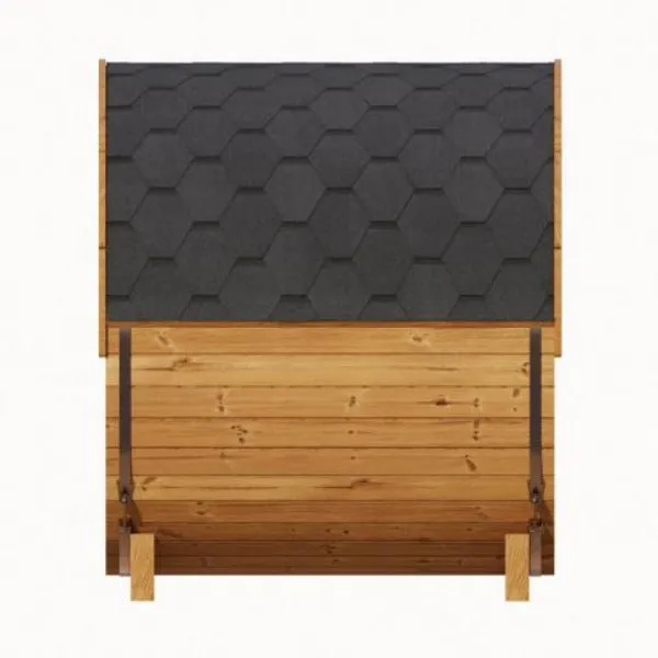 SaunaLife Model E6 3 Person Barrel Sauna