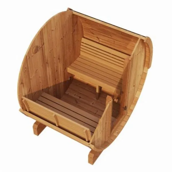 SaunaLife Model E6 3 Person Barrel Sauna