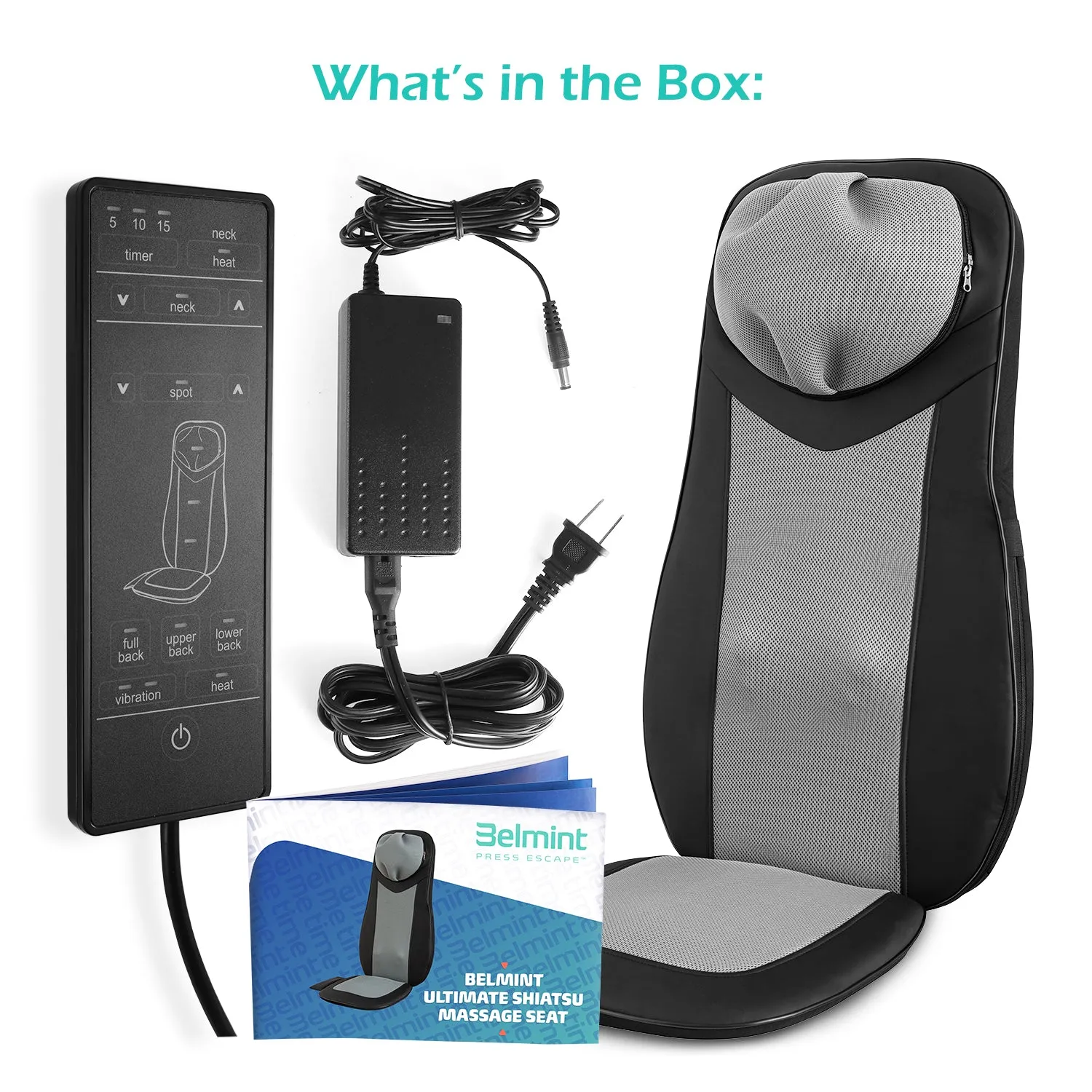 Shiatsu Massage Cushion for Neck and Back