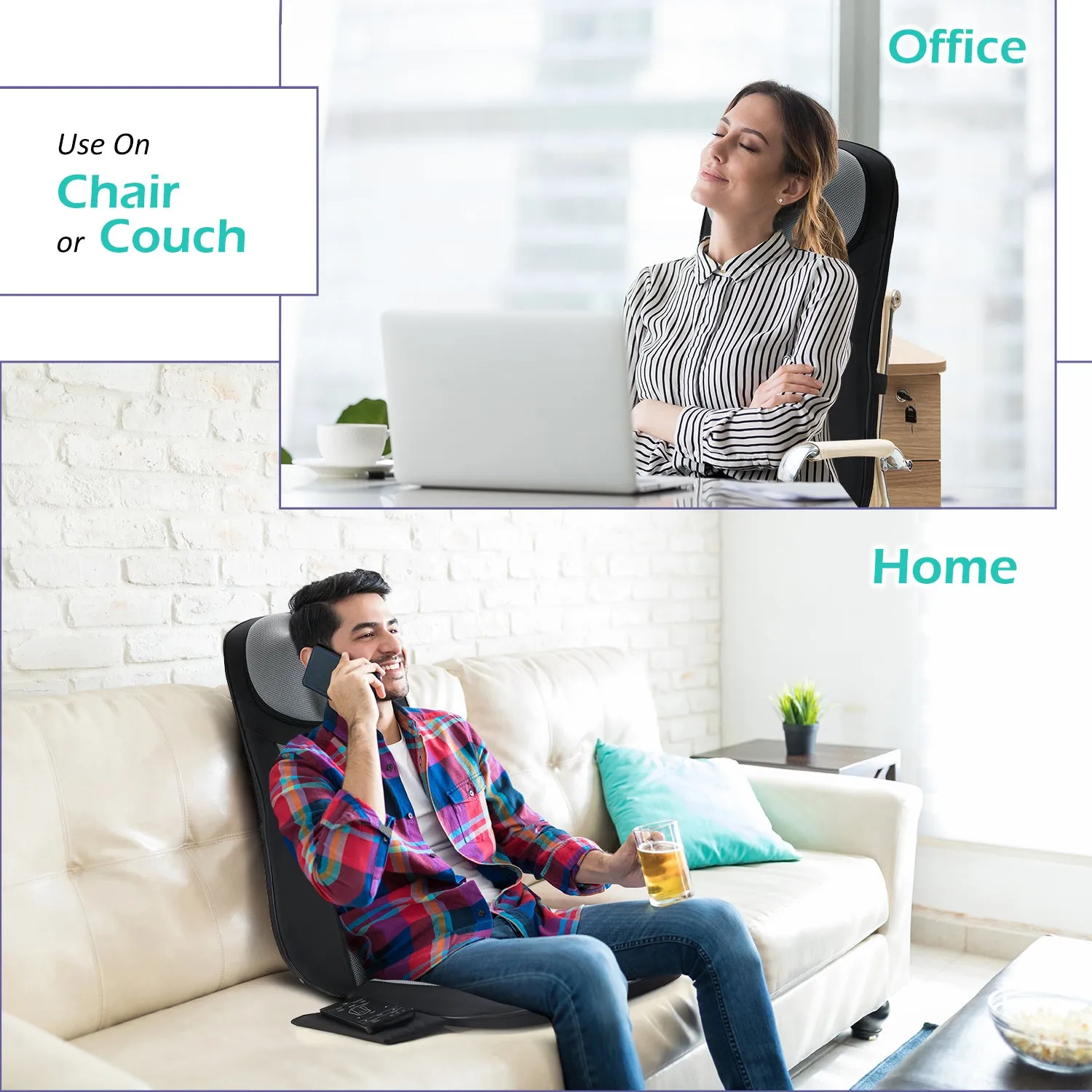 Shiatsu Massage Cushion for Neck and Back