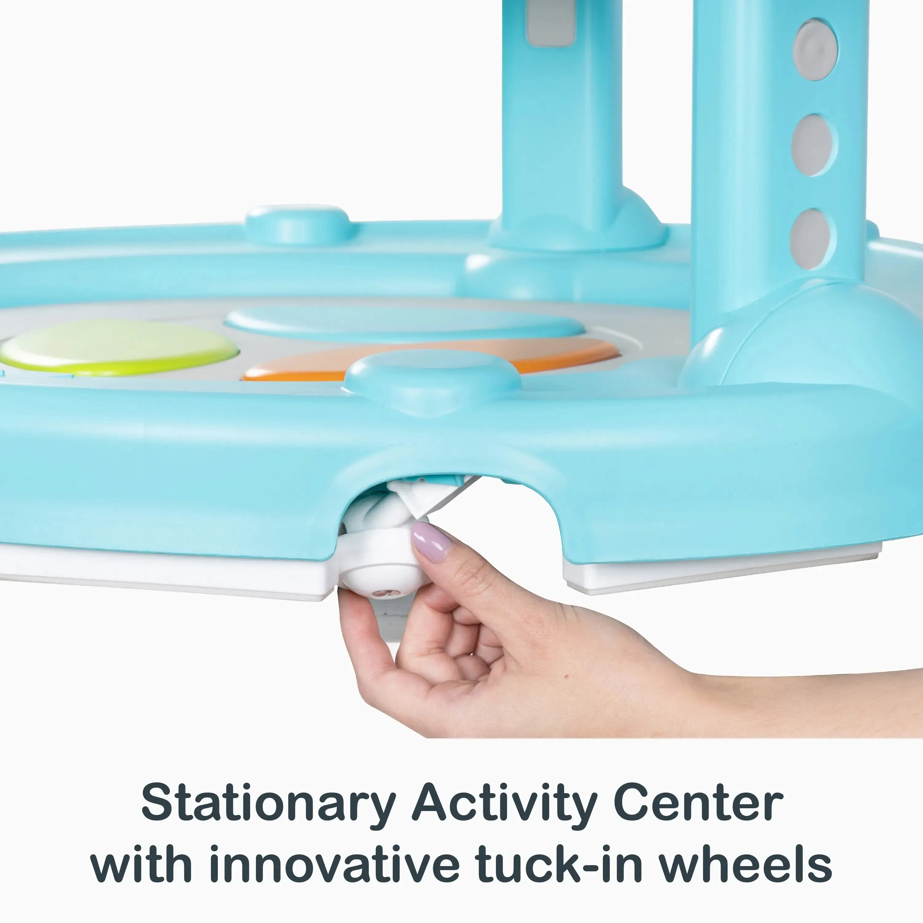 Smart Steps® by Baby Trend Bounce N’ Dance 4-in-1 Activity Center Walker - Hexagon Dots (Walmart Exclusive)