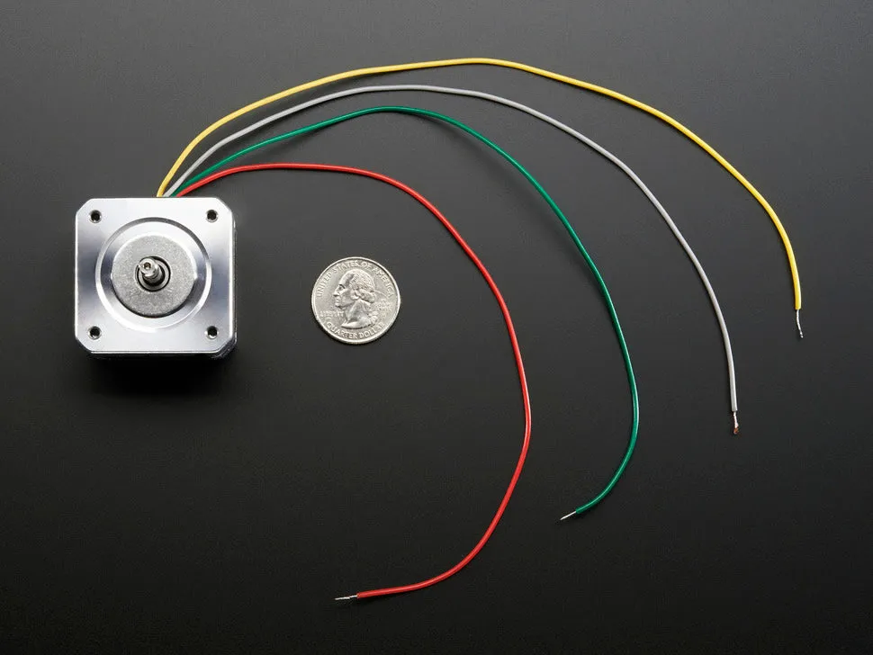 Stepper motor - 200 steps/rev, 12V 350mA