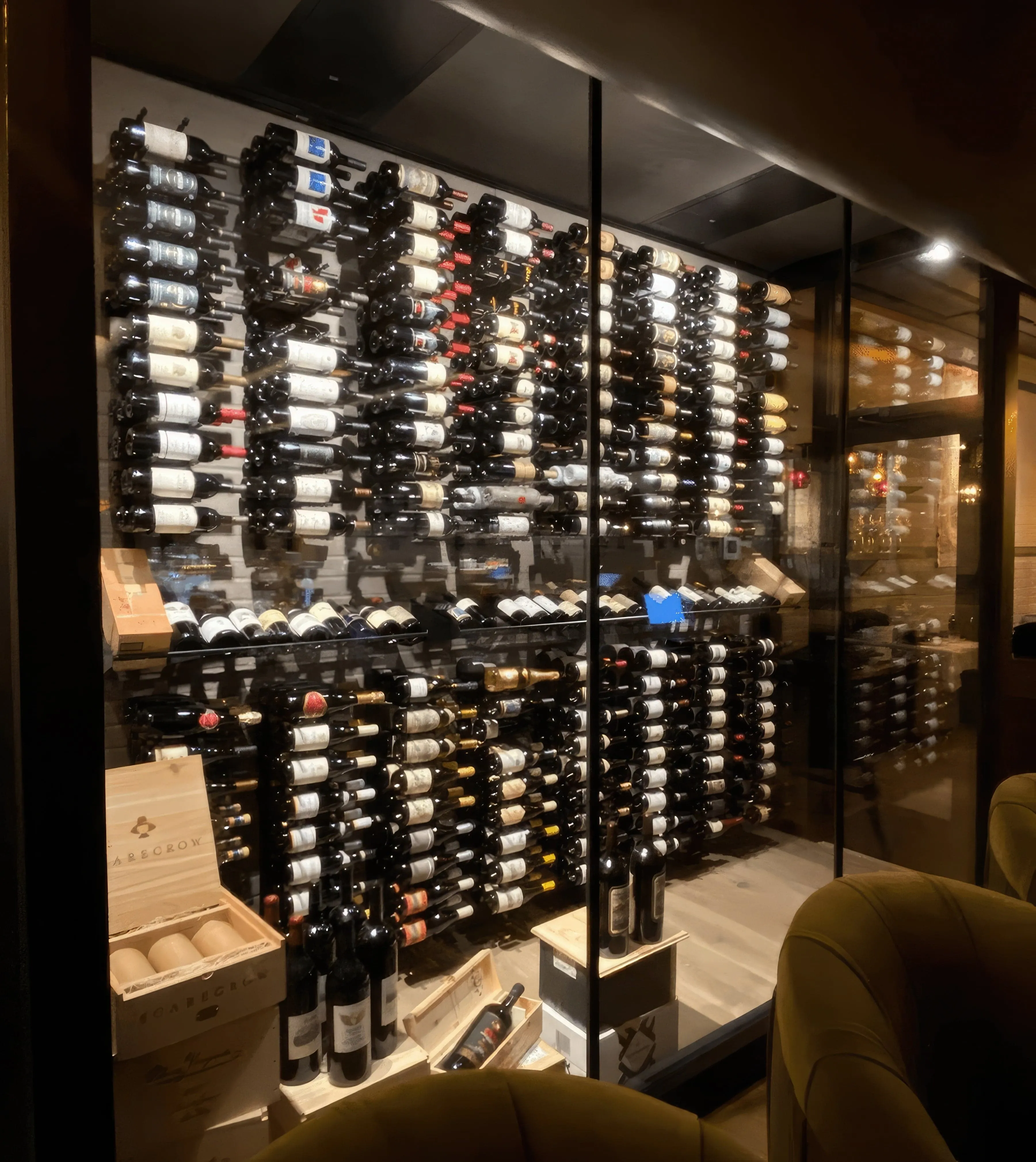 Wine Display Row - 4ft (16 bottles)