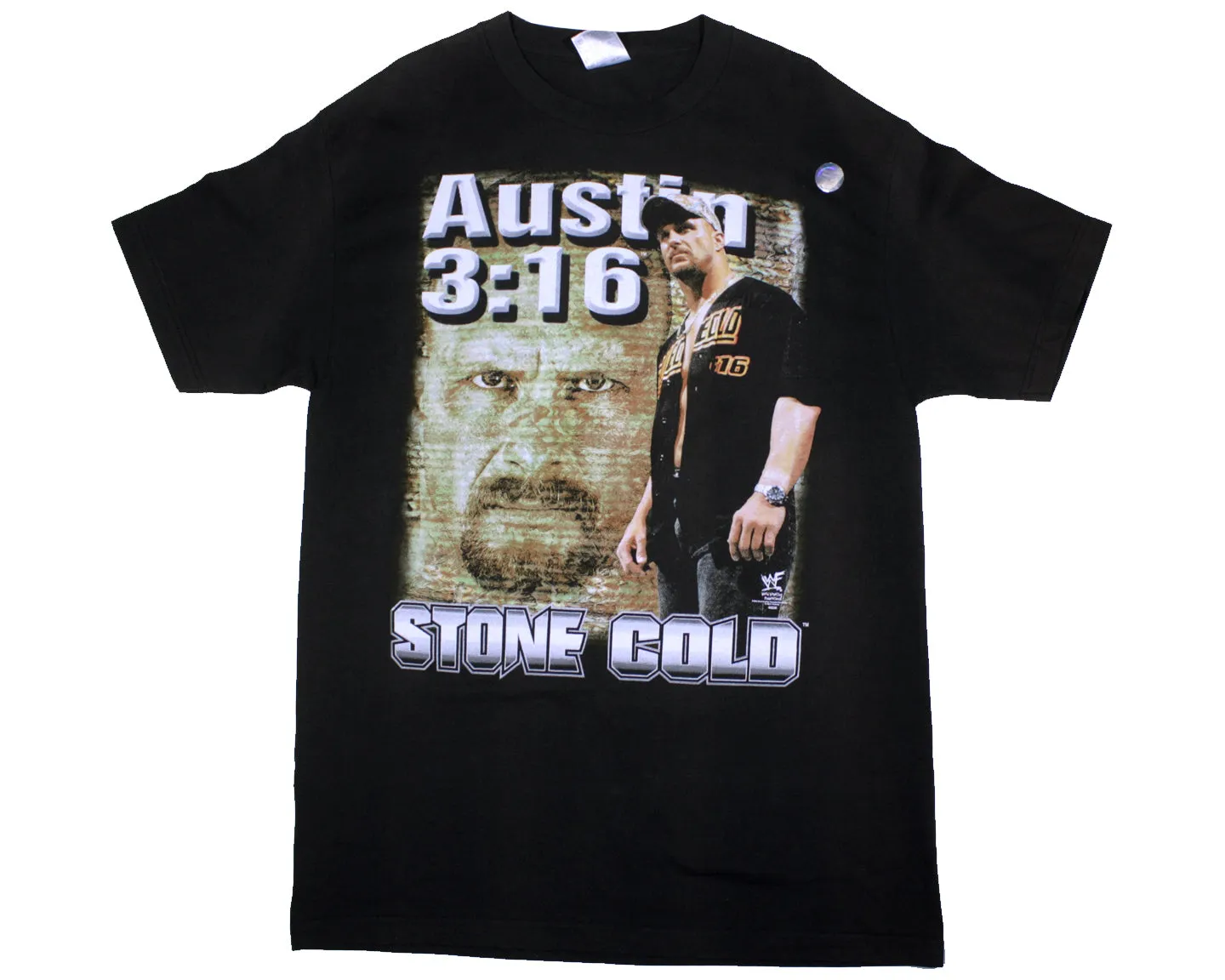 WWF STEVE AUSTIN NO MERCY T-SHIRT LG