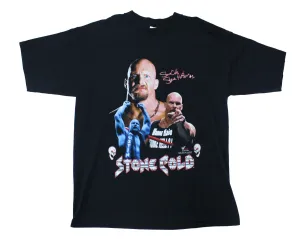 WWF STONE COLD STEVE AUSTIN '3 FACES' VINTAGE T-SHIRT XL